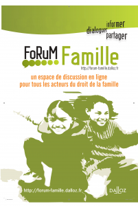 Forum famille
